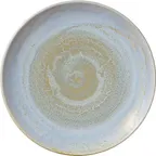 image of Heart & Soul 801122741000100 Round Porcelain Plate, 10.5" Diameter Coupe Rim, Breeze - 6/Case