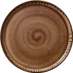 image of Heart & Soul 801182741000101 Round Porcelain Plate, Oyster, 10.5" x 10.5", Flat Edge - 6/Case