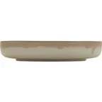 image of Heart & Soul 801192441000101 Round Deep Rim Porcelain Platter Oyster 9" x 9" x 1.89" - 6/Case