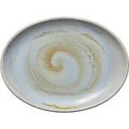 image of Heart & Soul 801222541000100 China Platter, 10"L x 7.5"W x 1.02"H, Oval, Coupe, Porcelain - 1/Case