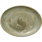 image of Heart & Soul 801222541000104 Oval Platter 10" L x 7.5" W x 1.02" H Coupe Rim Thyme - 6/Case