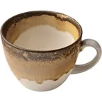 image of Heart & Soul 801527141000102 China Cup – 7 oz (0.21 qt) Cumin Porcelain, 3.54" Square – 6/Case
