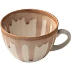image of Heart & Soul 801528441000101 Cup, 11.5 oz Oyster Porcelain, 4.33" L x 4.33" W x 2.95" H - 6/Case
