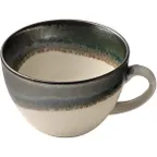 image of Heart & Soul 801528441000103 Avocado Porcelain Cup, 11.5 oz, 4.33"×4.33"×2.95" - 6/Case