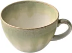 image of Heart & Soul 801528441000104 Porcelain Thyme Cup, 11.5 oz (4.33" x 4.33" x 2.95"), - 6/Case