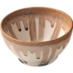 image of Heart & Soul 801571041000101 Oyster China Bowl 8 oz 4.06"L x 4.06"W x 2.36"H Porcelain Round - Case