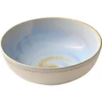 image of Heart & Soul 801571941000100 China Bowl - 7" Round Porcelain Breeze, 2.52" Height - 6/Case