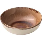 image of Heart & Soul 801571941000101 Round Porcelain Bowl, 7" Diameter, Oyster Finish, General Use- 6/Case