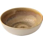 image of Heart & Soul 801571941000102 Round Porcelain Bowl 7" Cumin Finish General Use Porcelain - 6/Case