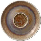 image of Heart & Soul 801690841000101 China Saucer, Round Porcelain Oyster, 4.5" Diameter, - Case