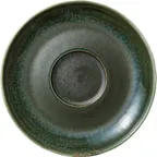 image of Heart & Soul 801692141000103 Round Porcelain Saucer, Avocado, 5.5" Diameter x 0.87" Height - 6/Case