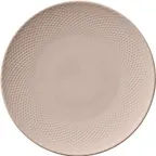 image of Libbey 802122441000202 - 9½" Coupe Rim China Plate, Blush, Dishwasher Safe, 9.5" Dia, 1" H - 6/Case