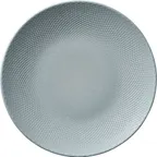 image of Libbey 802122841000201 - 11" Coupe Rim China Plate, Sky Pine, Dishwasher & Microwave Safe - 6/Case