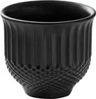 image of Libbey 802543041000204 China Mug, 10.1 oz (3 1/2" Dia x 3⅛" H), Coal, Microwave Safe - 6/Case