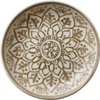 image of Libbey 803132541000402 - 9-7/8" Deep Coupe Plate, 40.6 oz, Vitrified China, Sienna Finish - 6/Case