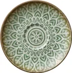 image of Libbey 803690941000401 - Jade Saucer 4.5" Dia x 0.75" H, China, Microwave & Dishwasher Safe - 6/Case