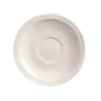 image of Libbey 840-245-107 A.D. Porcelana™ Round Saucer, 4.75" Dia x 0.875" H, White Porcelain - 1/Case