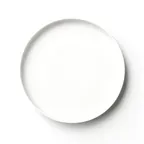 image of Libbey 840-330-007 - 7‑3/4" Round White Porcelain Plate, 7.75" Dia x 0.81" H, Stacking - 12/Case