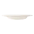 image of Libbey 840-370-200 Pasta Bowl – 12" Dia x 1-5/8" H, 20 oz Bright White Porcelain, Rounded Rim – 12/Case