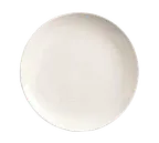 image of Libbey 840-404C Micro Plate – 4" Dia x 5/8" H, Round Coupe Rim, Bright White Porcelain - 36/Case