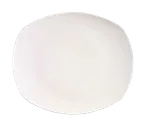 image of Libbey 840-438B China Plate – 12" x 10" Oblong Coupe Rim Porcelain Bright White – 12/Case