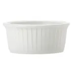 image of Libbey 840-901-112 China Ramekin, 1.5 oz (2½" Dia x 1⅛" H) Bright Porcelain Edge - 48/Case