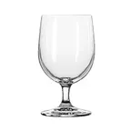 image of Libbey 8556SR Goblet Glass, 12 oz, SheerRim D.T.E., 5½" H, 3" T, 2⅞" B, 3⅜" D - 24/Case