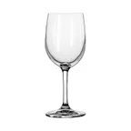 image of Libbey 8564SR White Wine Glass, 8.5 oz, SheerRim® D.T.E., Height 6‑3/4", Base 2‑3/4", 24/Case