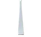 image of Libbey 858-021 Iced Tea Spoon, 7‑3/8" Satin Finish Handle, 18/0 Stainless Steel, New Charm - 36/Case