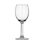 image of Libbey 8766 Wine Glass – 6½‑Ounce Tall Stemmed, Tempered, Safedge® Rim, 6½" H x 2¼" Top x 2⅝" Base, 36/Case