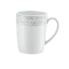 image of Schonwald 9015630-63070 China Mug, 10-1/8 oz Porcelain, Structure Grey, Scratch‑Resistant - 6/Case