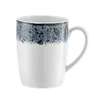 image of Schonwald 9015630-63076 China Mug 10-1/8 oz Stone Porcelain Blue Stone 4"H 3-1/8"W 2-1/2"D - 6/Case