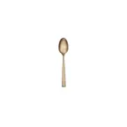 image of Reserve by Libbey 902 007 Demitasse Spoon, 4-3/8" Gold Satin Finish, 18/0 Stainless Steel, 12/Case