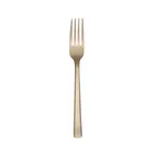 image of Reserve by Libbey 902027 Dinner Fork, 8-1/8" Santorini Gold, 18/10 Stainless Steel, 8" - 12/Case