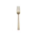image of Reserve by Libbey 902038 Salad Fork – 7¼" 18/10 Stainless Steel, Santorini Gold Finish - 12/Case