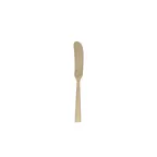 image of Reserve by Libbey 902053 - Gold Spreader, 5"-3/4" 18/10 Handle, Satin Finish - 12/Case