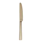 image of Reserve by Libbey 9025921 Dinner Knife, 9 1/2" Tip, 13/0 Blade, 18/10 Handle, Gold Finish - 12/Case