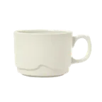image of Libbey 902903005 - Barista™ Flint China Cup, 12 oz (5" Dia x 2-7/8" H), Stackable, Large, 24/Case