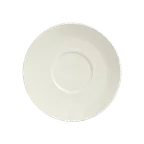image of Libbey 902903007 China Saucer – 5¼" Dia., 1⅞" Well, Pattern, Shape, 3‑4 oz Cups - 36/Case