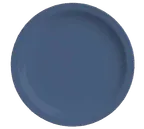 image of Libbey 903032009 - 6¼" Round Porcelain Plate, Blueberry Cantina Pattern, Vitrified - 12/Case