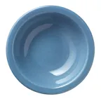 image of Libbey 903043012 Fruit Dish, 5‑Oz Porcelain, 5‑1/8" Dia x 1‑1/2" H, Blueberry Cantina® Pattern