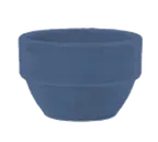 image of Libbey 903043370 Bouillon Cups, 8 Oz, 4" Dia x 2-1/8" H, Porcelain, Blue Cantina® Pattern - 36/Case