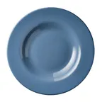 image of Libbey 903043377 - 21 oz Blue Cantina® Melamine Bowl, 12" Dia x 2" H, 3/4 Qt, NSF - 12/Case