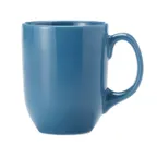 image of Libbey 903043904 China Mug – 11 Oz Porcelain Blueberry Cantina, 4" H x 4-1/2" Dia - 12/Case
