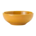 image of Libbey 903044002 Salsa Bowl – 5 oz, 4" Dia x 1-5/8" H Porcelain Saffron Cantina® – 12/Case