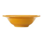 image of Libbey 903044919 - Grapefruit Bowl, 12 Oz, 7¼" Round Porcelain Saffron Cantina® Vitrified - 12/Case