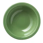 image of Libbey 903046012 Fruit Dish – 5" Round Porcelain Bowl, 5 oz Sage Cantina® Vitrified Finish - 36/Case