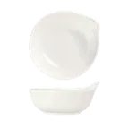 image of Libbey 905356112 Pyramid Bowl, 4.5 Oz, 3" Dia x 1.875" H, Porcelain, Royal Rideau - 12/Case