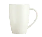 image of Libbey 905356513 China Mug, 12‑Ounce, 4‑1/4" Dia × 4‑1/2" H, Porcelain, Royal Rideau, - 12/Case