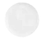 image of Libbey 905356531 - Round 7" Porcelain Saucer, White Royal Rideau™ Body, Slenda® Pattern, Vitrified, - 1/Case